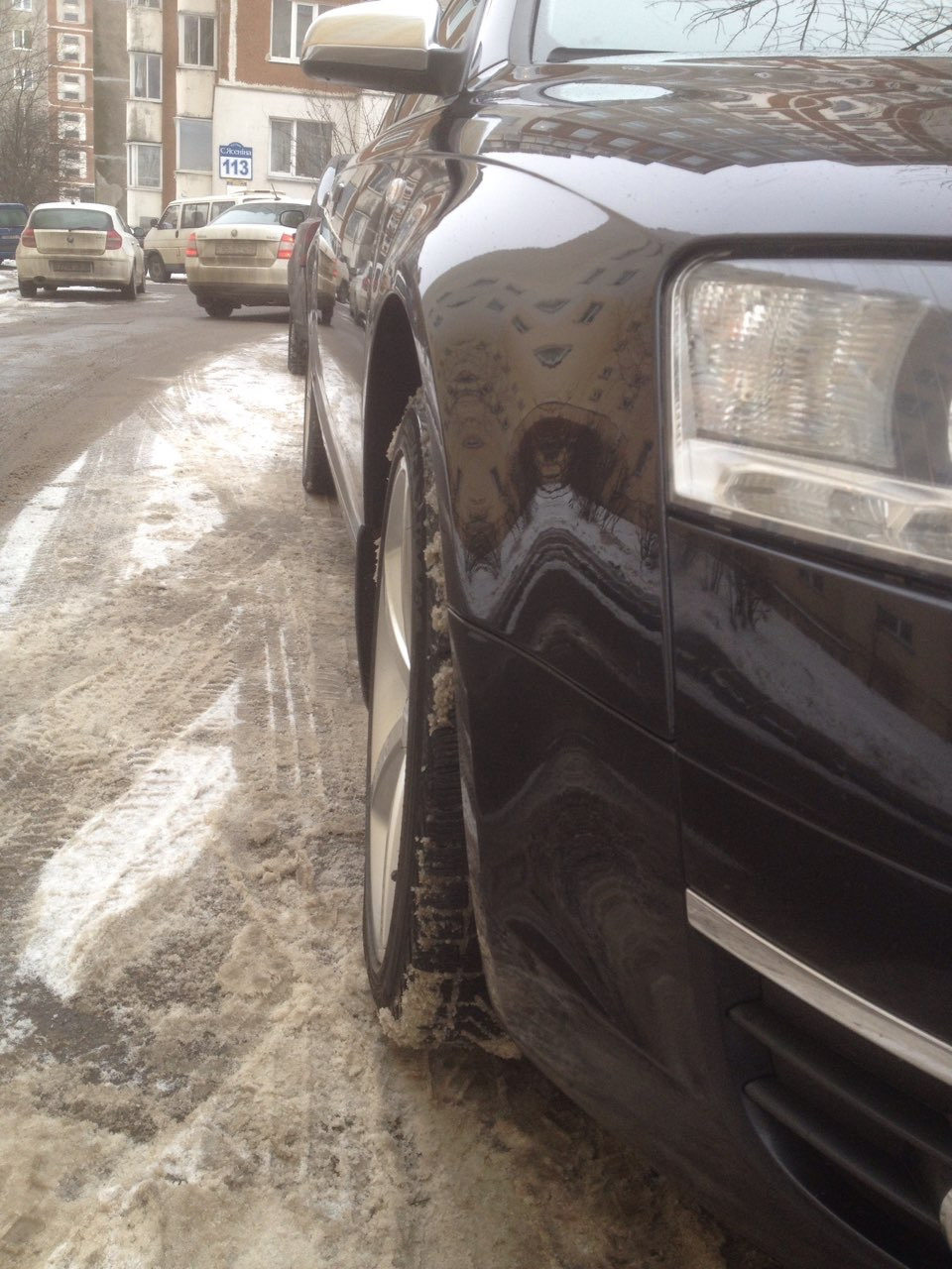Проставки установлены — Audi A6 Avant (C6), 3 л, 2005 года | своими ...