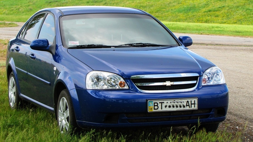 Chevrolet Lacetti седан голубой drive2