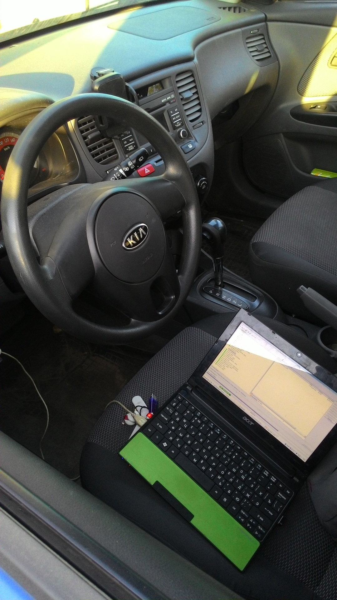 Kia Rio 1.4AT 2 поколение, ТО и прошивка. Комплексная работа. — DRIVE2