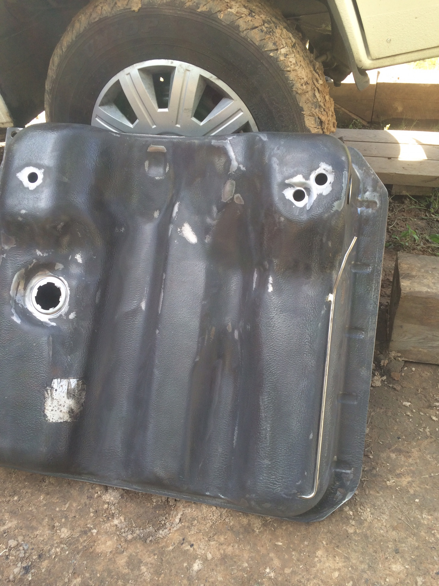 Промывка бензобака ! — Volkswagen Transporter T3, 2,1 л, 1988 года ...