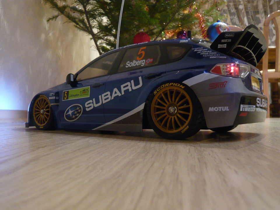 Subaru WRX STI дрифт