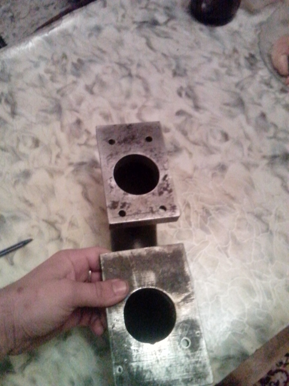 Доработка впускного коллектора под ДЗ ВАЗ — Audi 80 (B3), 1,8 л, 1989 ...