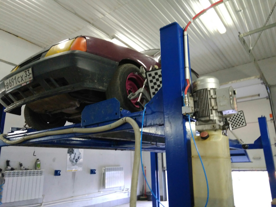 помпа и рулевые наконечники — ИЖ 2126, 1,6 л, 2002 года | своими руками ...