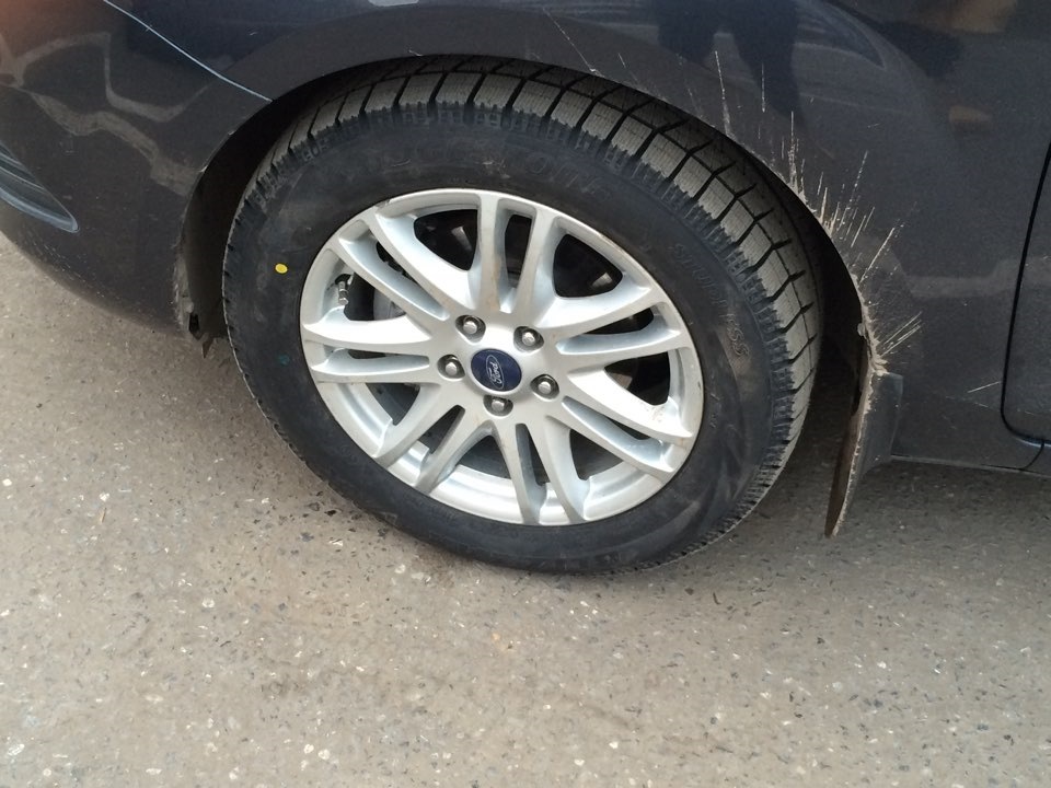 Переобулся на зиму — Ford Focus Sedan II, 1,8 л, 2008 года | шины | DRIVE2