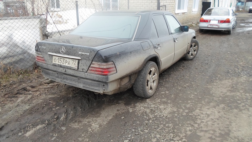 мерседес w124 без бампера