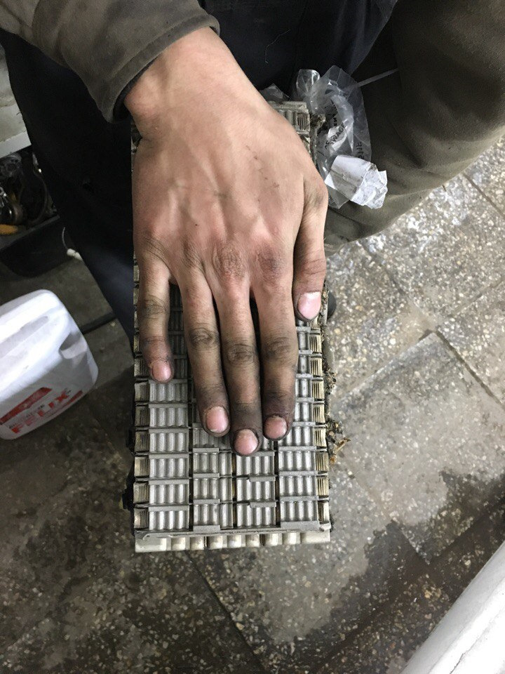 Чистка печки — Toyota Vista (30), 2 л, 1994 года | своими руками | DRIVE2