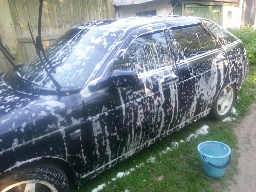 АВТО ШАМПУНЬ с полирующим эффектом.***** — Lada 21124, 1,6 л, 2006 года ...
