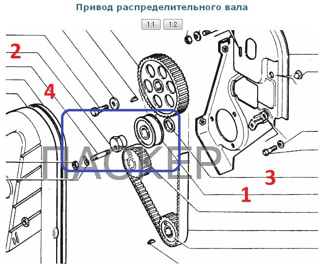 Схема грм 2108