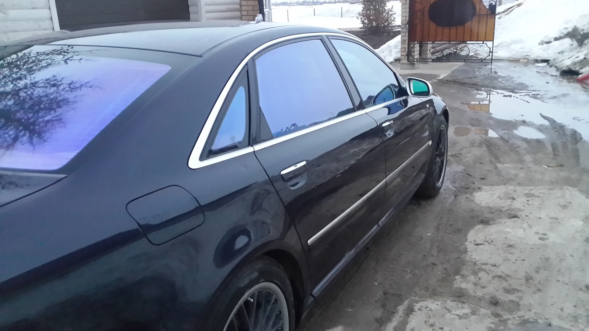 Audi A8 (D3) 4.2 бензиновый 2006 | ДлИнНая))) на DRIVE2