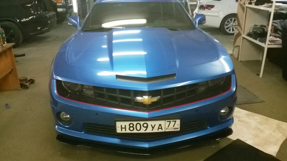 сплиттер Chevrolet Camaro RS — KRaero на DRIVE2