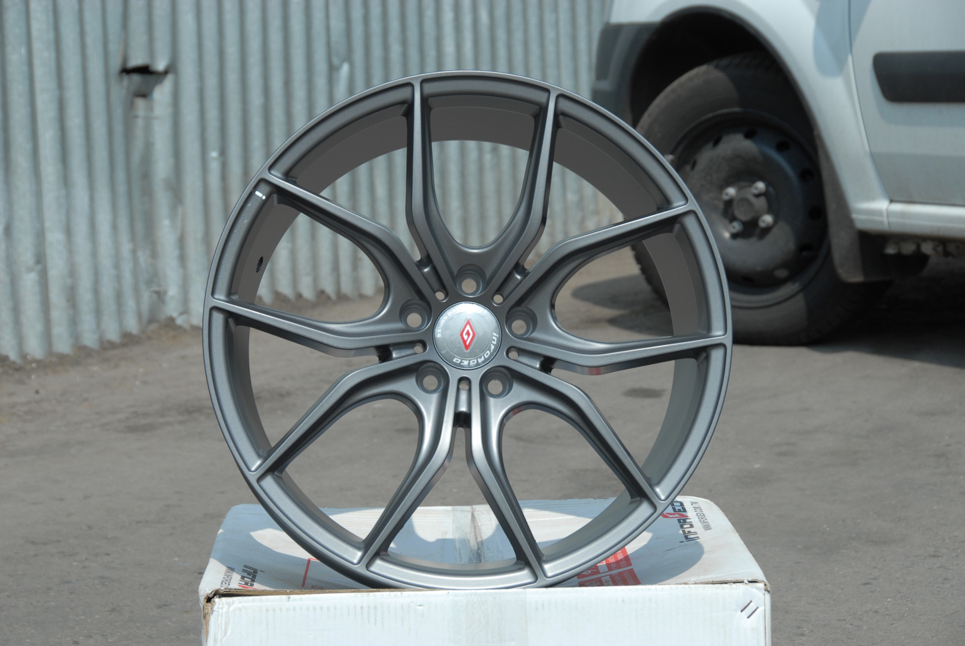 INFORGED IFG-17 R19 112x5 ET33 8.5J DIA66.6 графитового цвета — Moscow ...