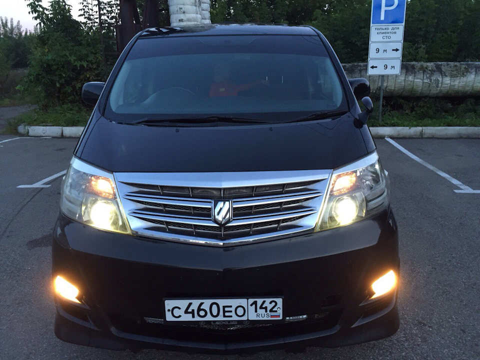 Приехал с отпуска, сделай ТО. — Toyota Alphard (1G), 2,4 л, 2005 года ...