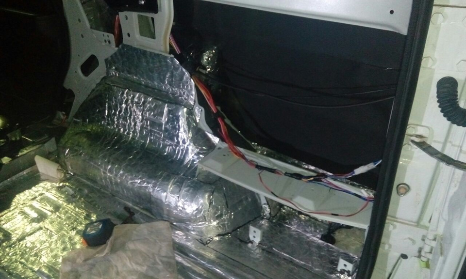 Шумоизоляция Патриота за 83 000 рублей (тыдыщ) — УАЗ Patriot, 2,2 л ...