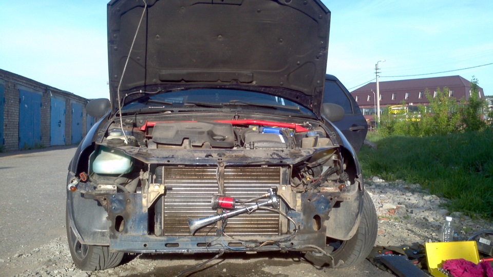 запотела левая фара — Lada Калина седан, 1,6 л, 2007 года | своими ...