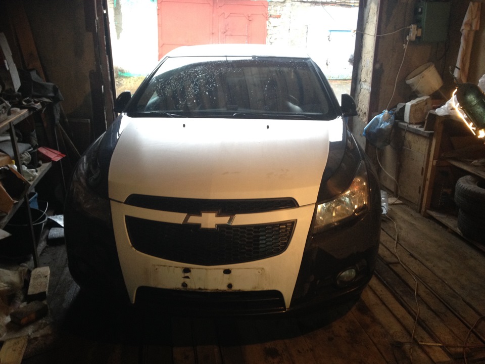 Снятие плёнки (карбона) с авто или что там под плёнкой Оо — Chevrolet ...