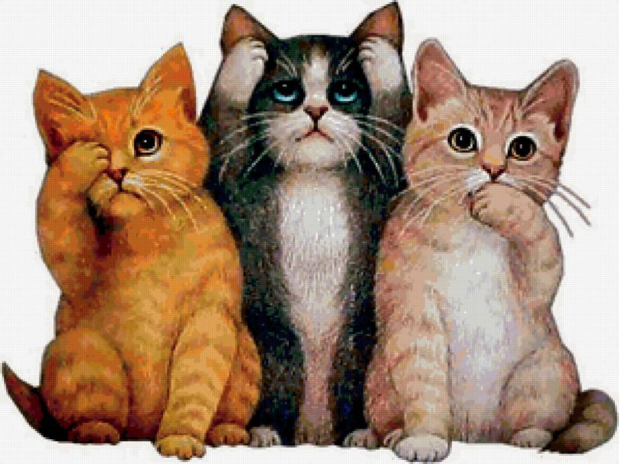 Три котика