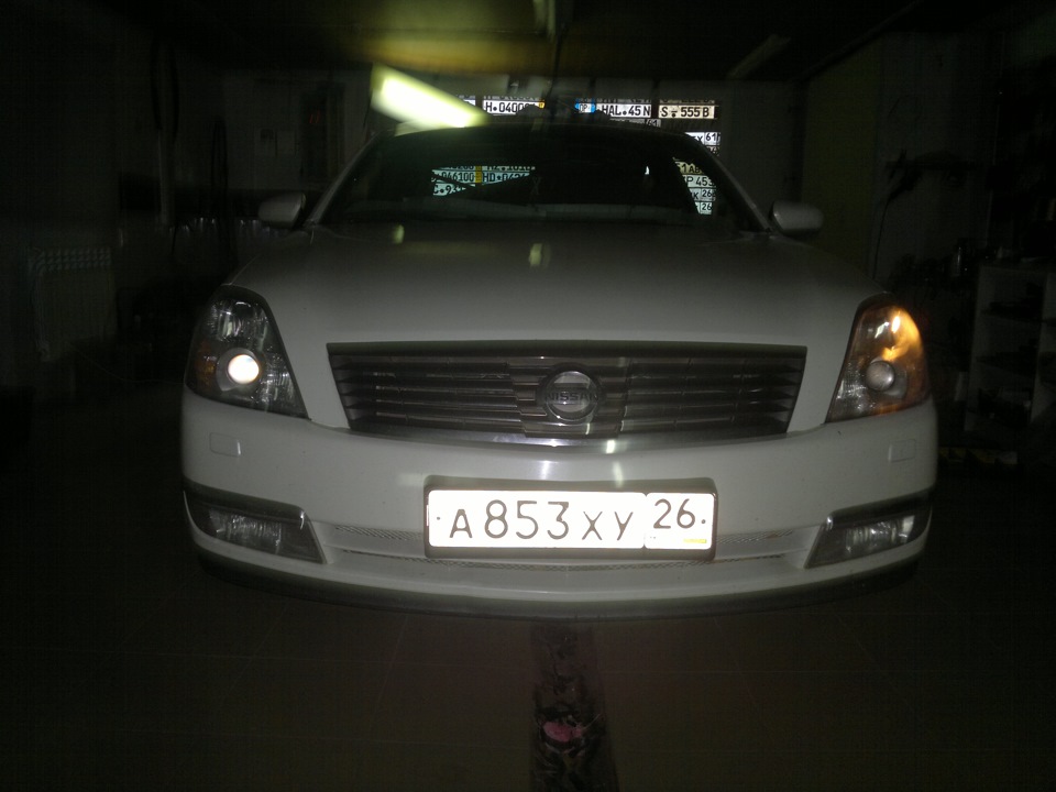 габариты — Nissan Teana (J31), 2,3 л, 2007 года | тюнинг | DRIVE2