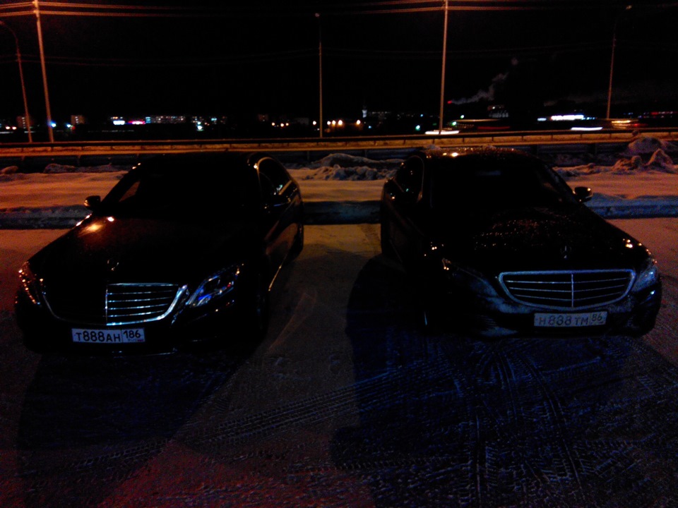 Mercedes w222 Night Drive