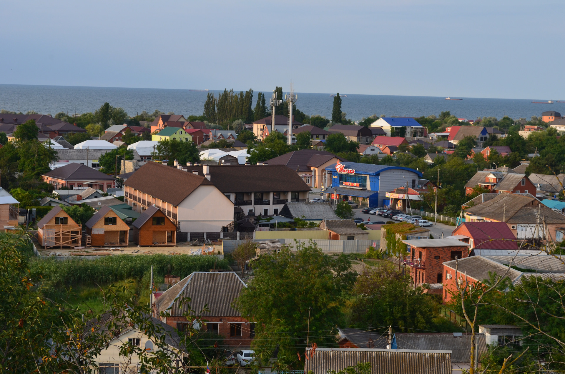 Станица голубицкая фото поселка и пляжа