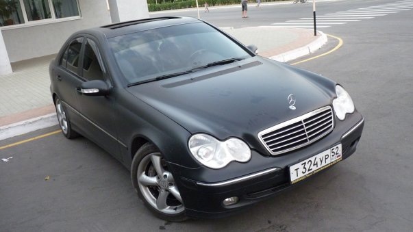 Матовый графит Мерседес w203