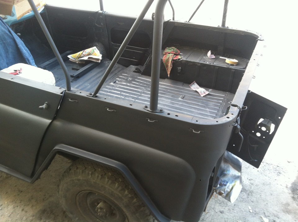 Подготовка к покраски Раптором — УАЗ 31512, 2,4 л., 1993 года ...