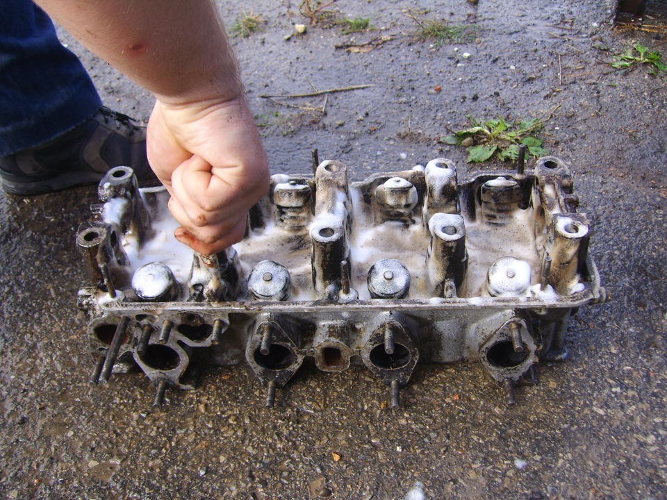Попытка отмыть блок — Ford Granada Mark II, 2,3 л, 1978 года | своими ...