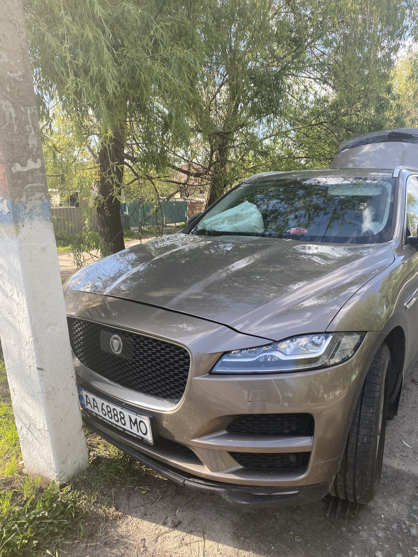 Боль… — Jaguar F-Pace, 2 л, 2016 года | ДТП | DRIVE2