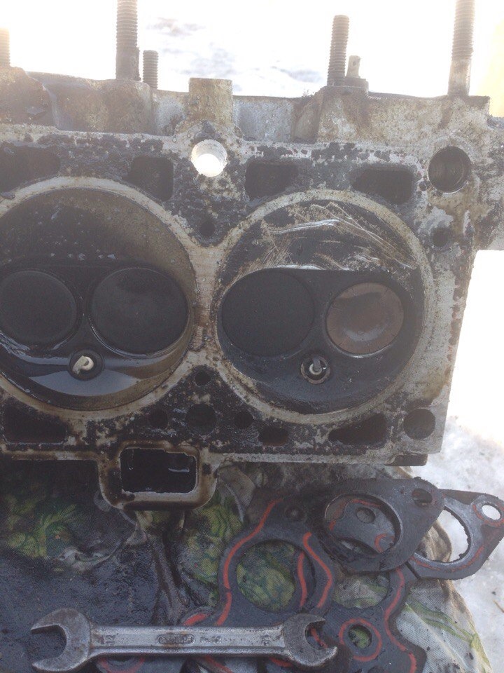 Было дело по зиме. Прогоревший клапан — Lada 21088, 1,5 л, 1997 года ...