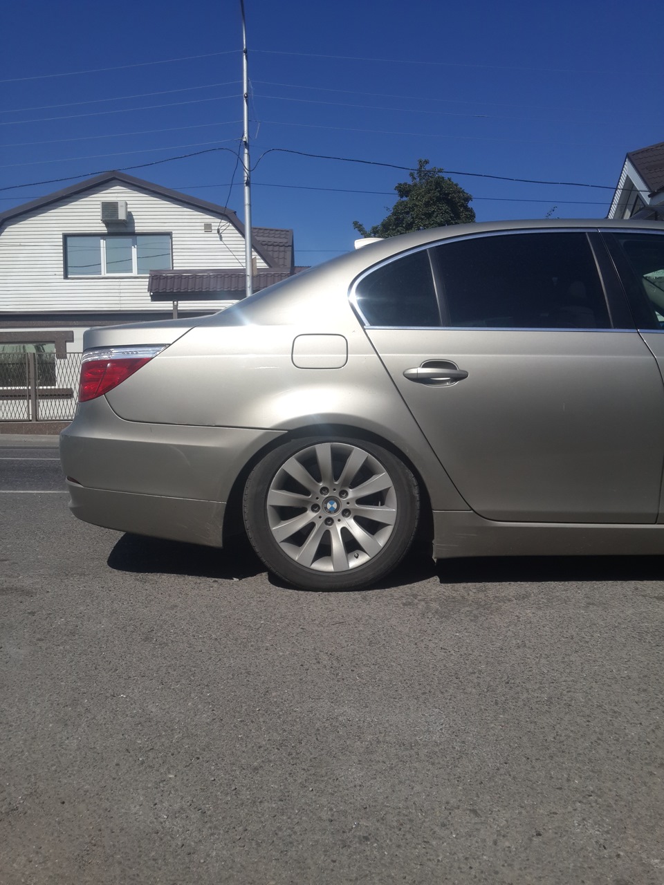 Пятигорская BMW))) — BMW 5 series (E60), 3 л, 2007 года | просто так ...