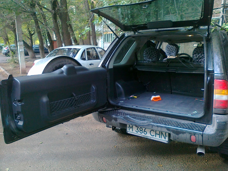 Правильный багажник часть 2) — Opel Frontera B, 2,2 л, 2000 года ...