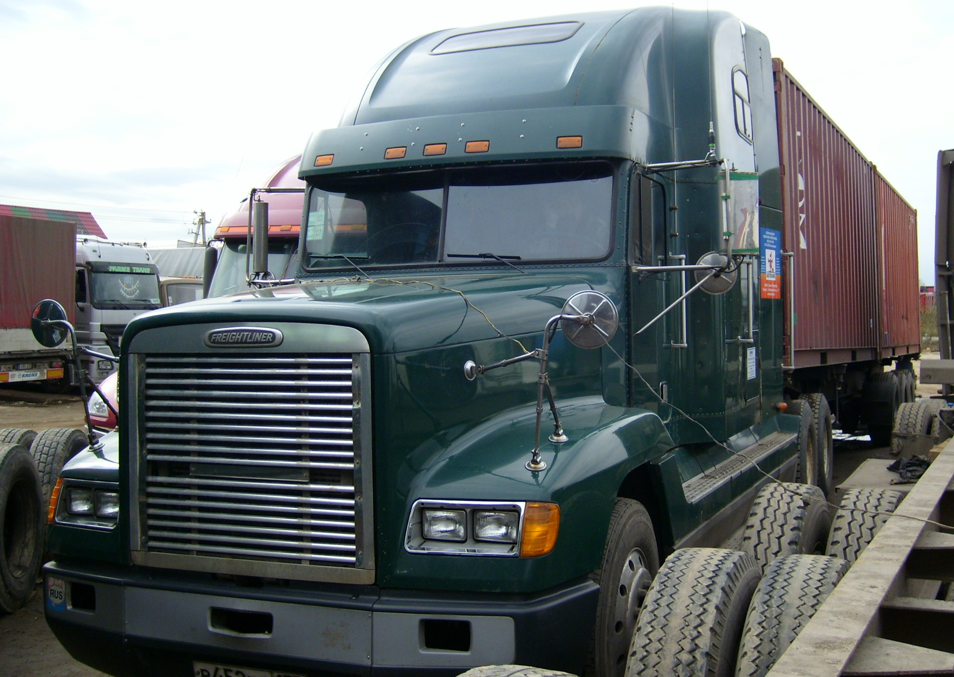 Две двадцатки. Похождения американцев по России. Часть-3 — FreightlineR  FLB, 9,9 л, 1993 года | другое | DRIVE2