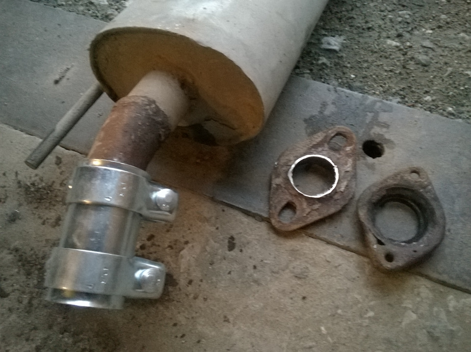 Сифонит глушитель — Opel Zafira A, 1,8 л, 2002 года | своими руками ...