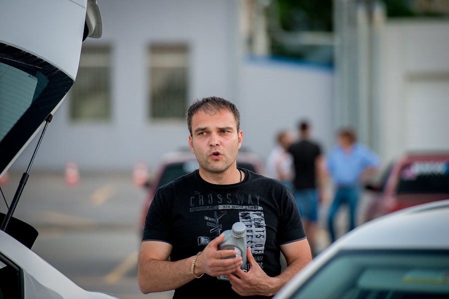 У Дениса заморочки с маслом)) — Skoda Octavia A7 Mk3