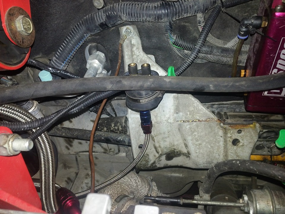 Зимняя эксплуатация и маслорадиатор — Lada Калина Универсал (1G), 1,6 л ...