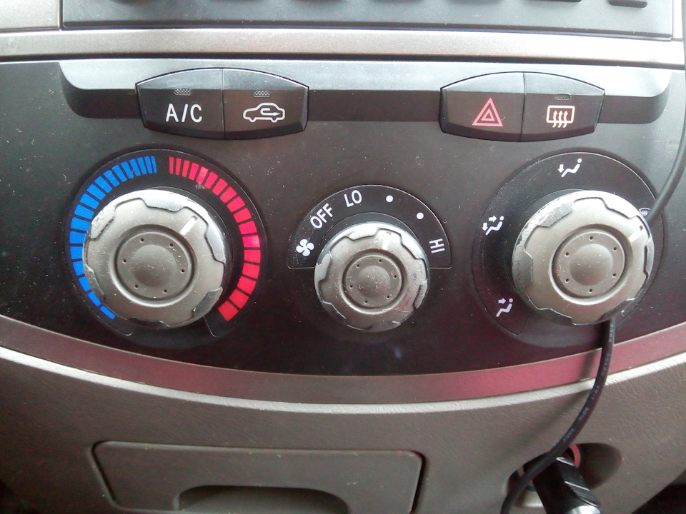 замена ручек регулятора температуры — DRIVE2