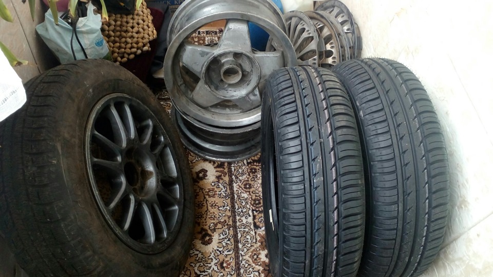 Литьё — Daewoo Lanos, 1,4 л, 1998 года | колёсные диски | DRIVE2