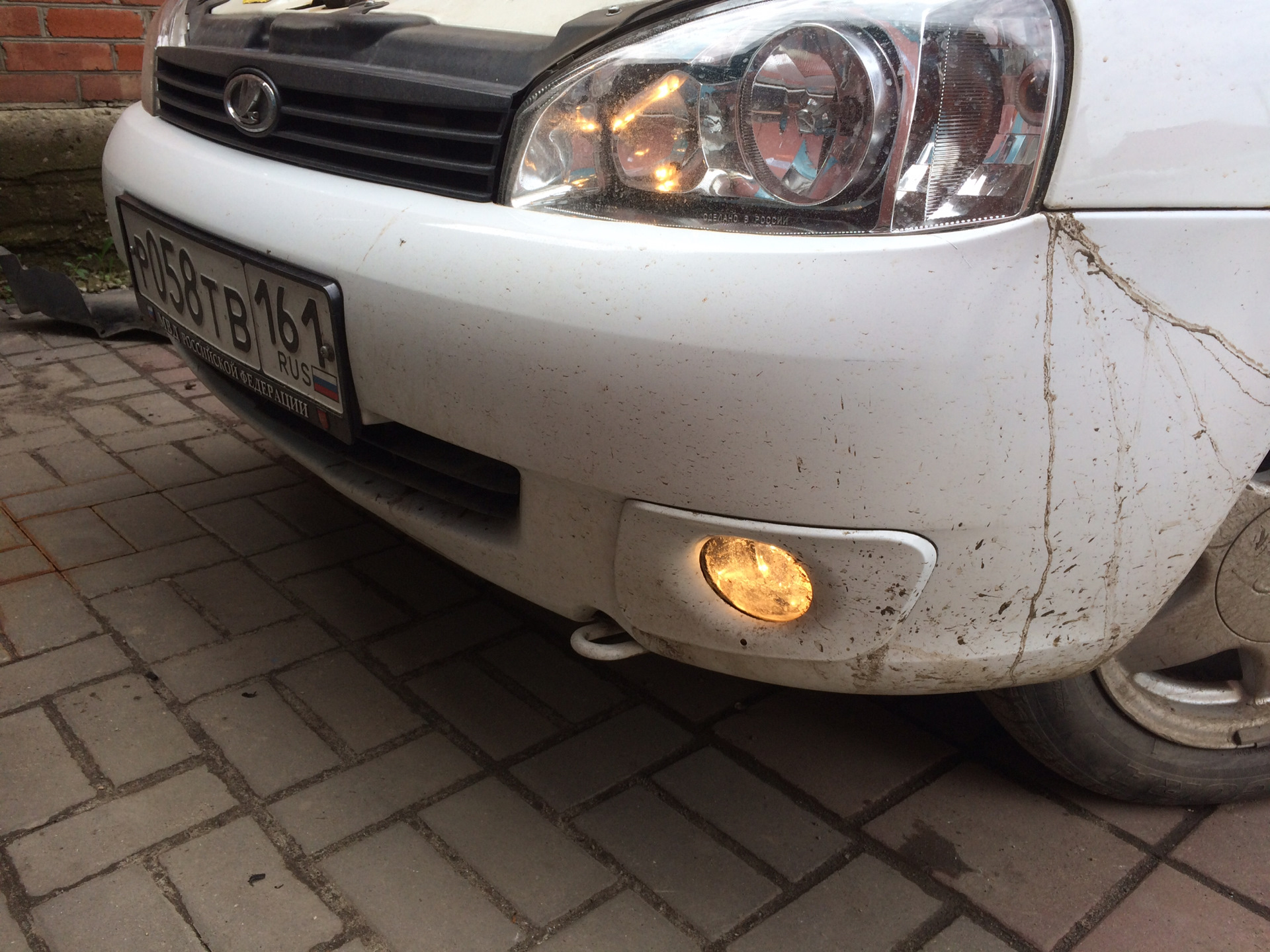 Подключение ПТФ — Lada Калина хэтчбек, 1,6 л, 2011 года | электроника ...