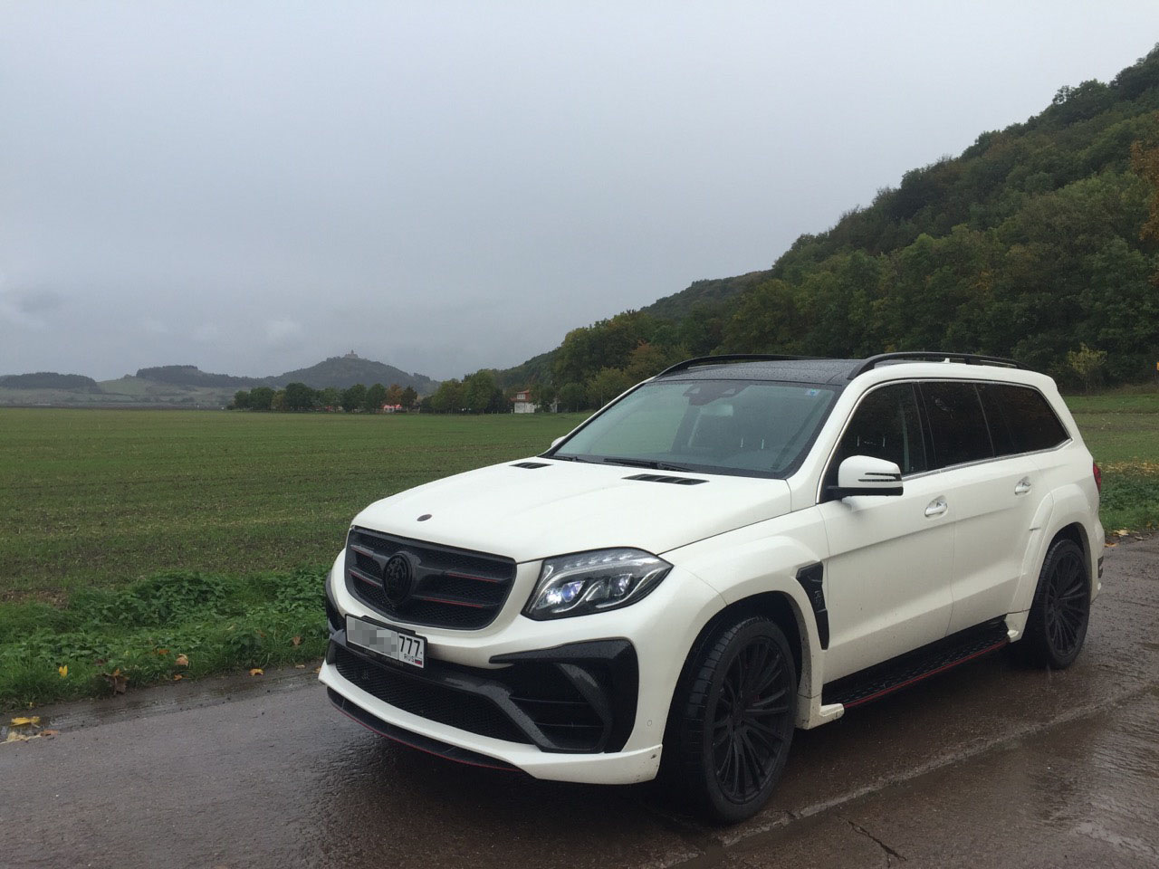 Mercedes Benz gl63 AMG тонированный