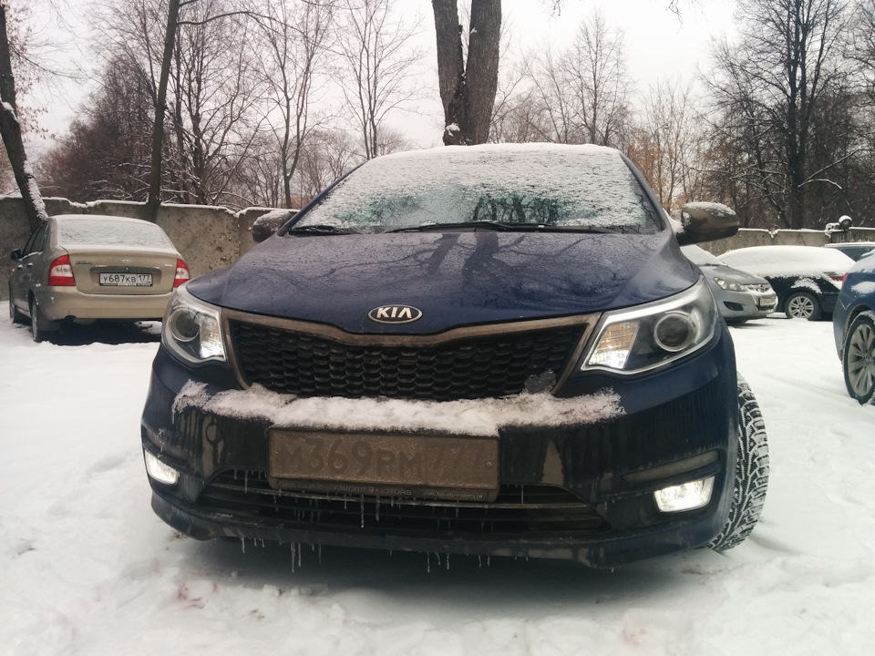 Первая замена масла — KIA Rio (3G), 1,6 л, 2015 года | расходники | DRIVE2