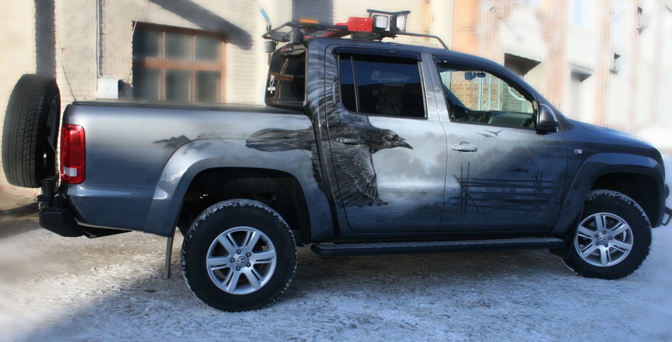 Volkswagen Amarok камуфляж