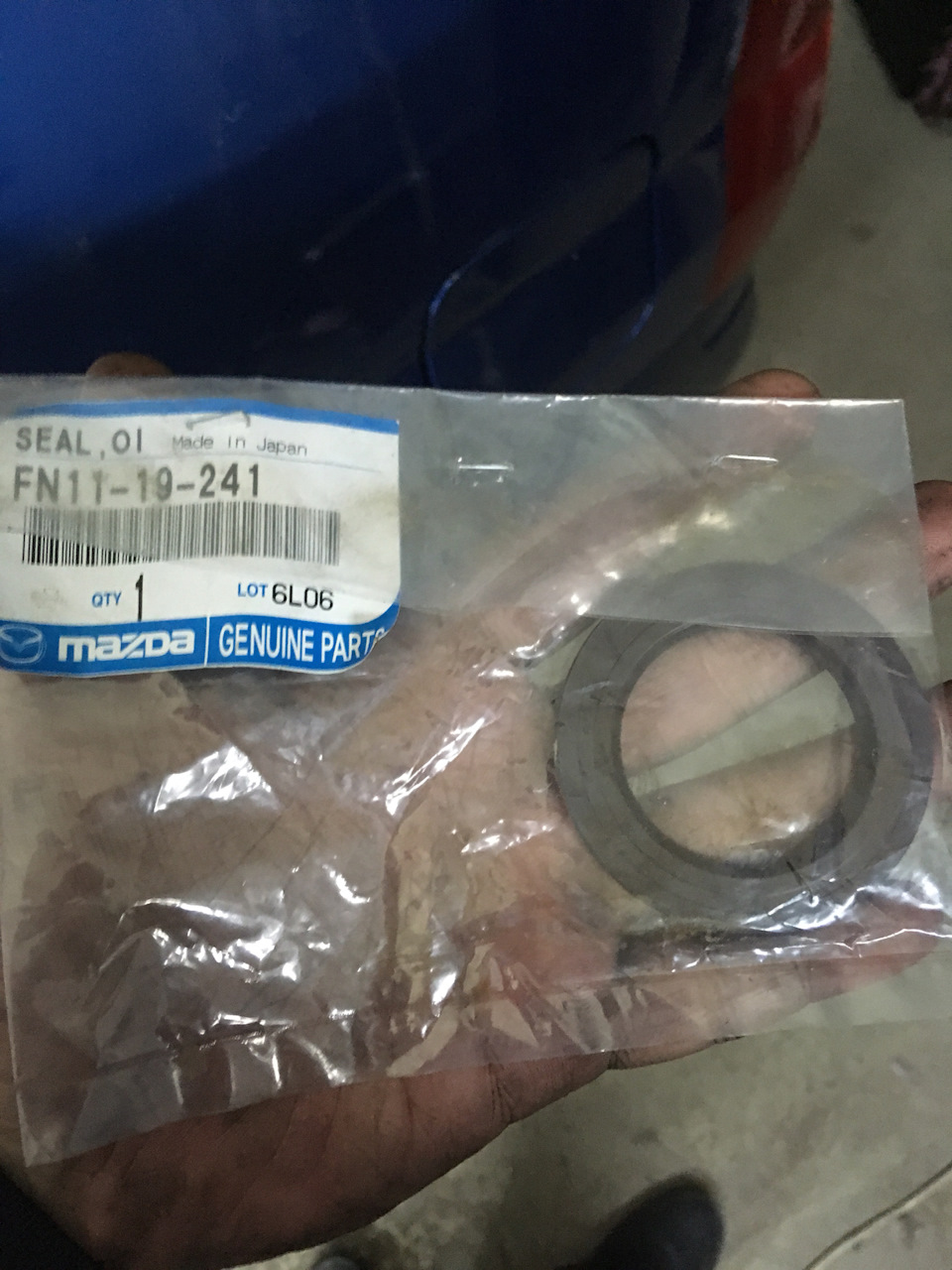 FN1119241 Сальник акпп Mazda | Запчасти на DRIVE2