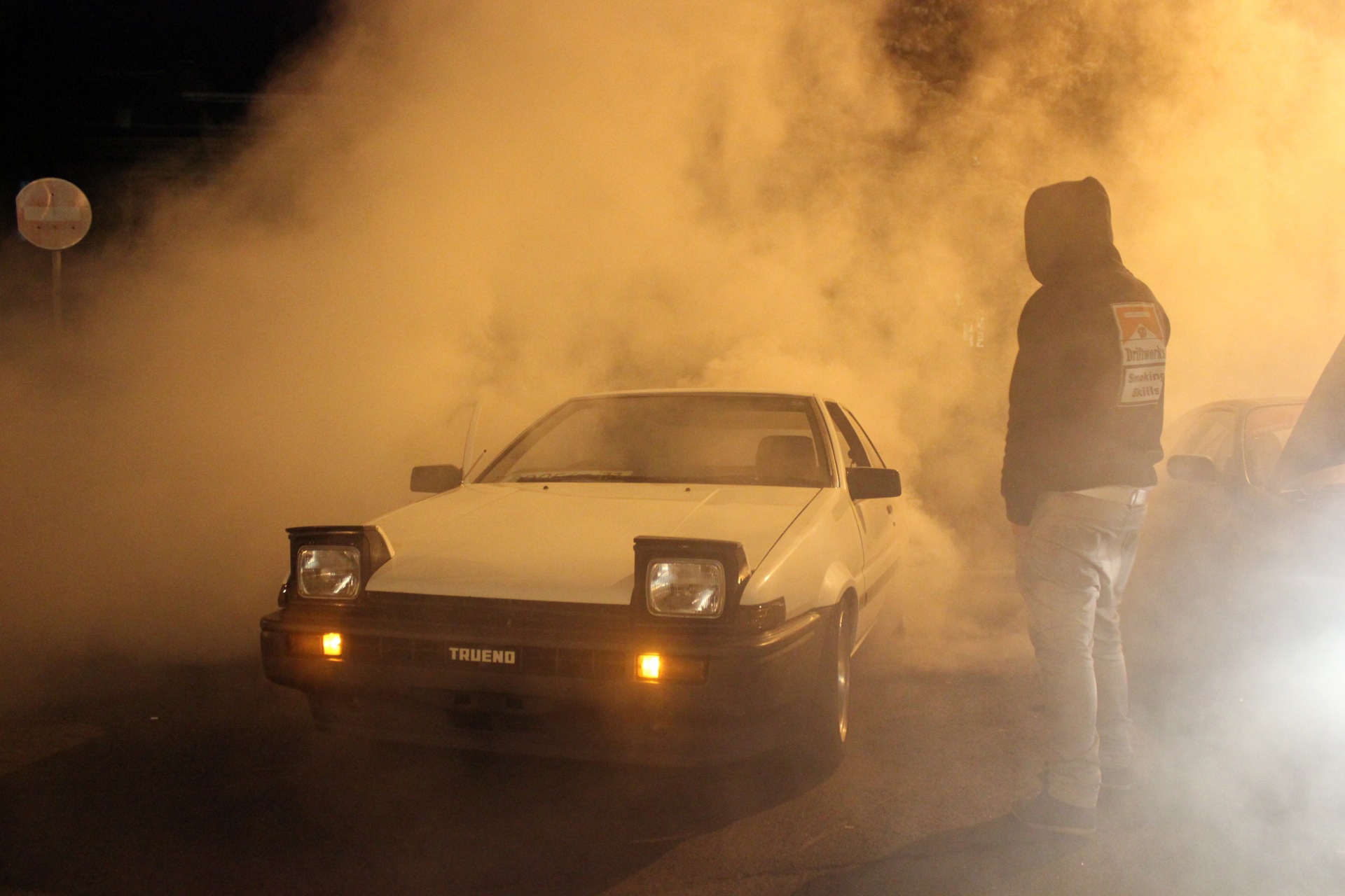 POWER RACING и burnout — Toyota Sprinter Trueno (85), 1,5 л, 1983 года |  встреча | DRIVE2