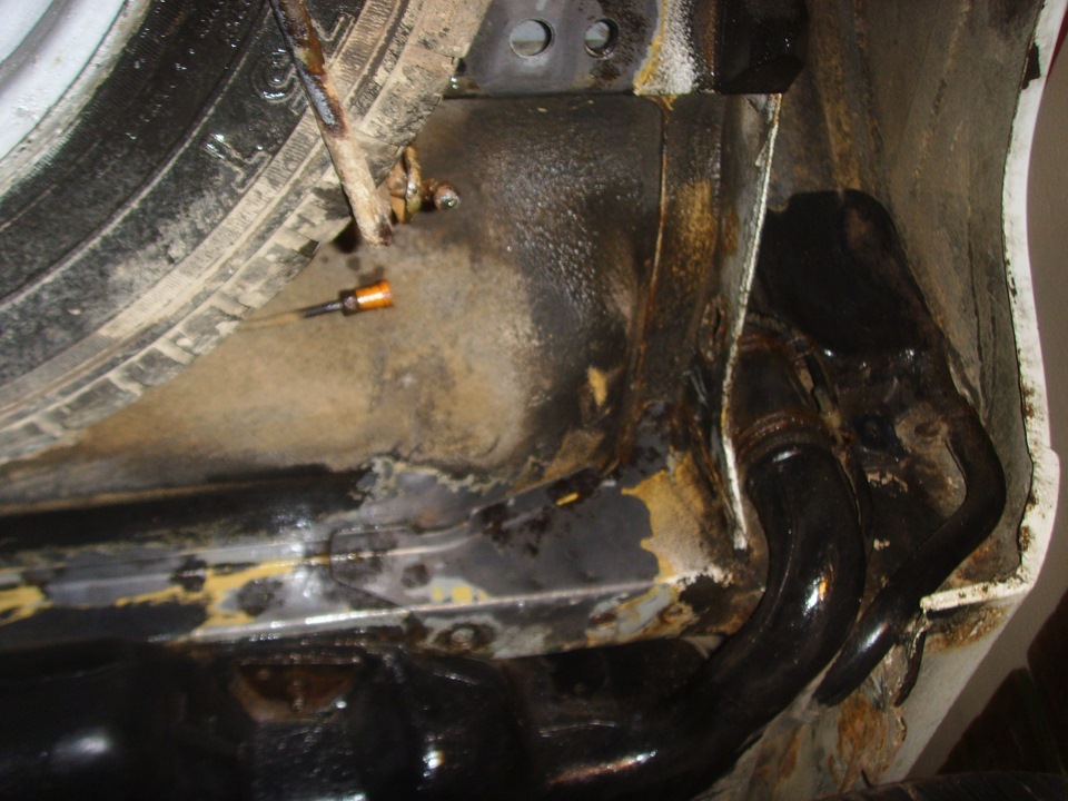 *46. Замена задней балки. Торсионная балка. Часть 2. — Citroen AX, 1 л ...