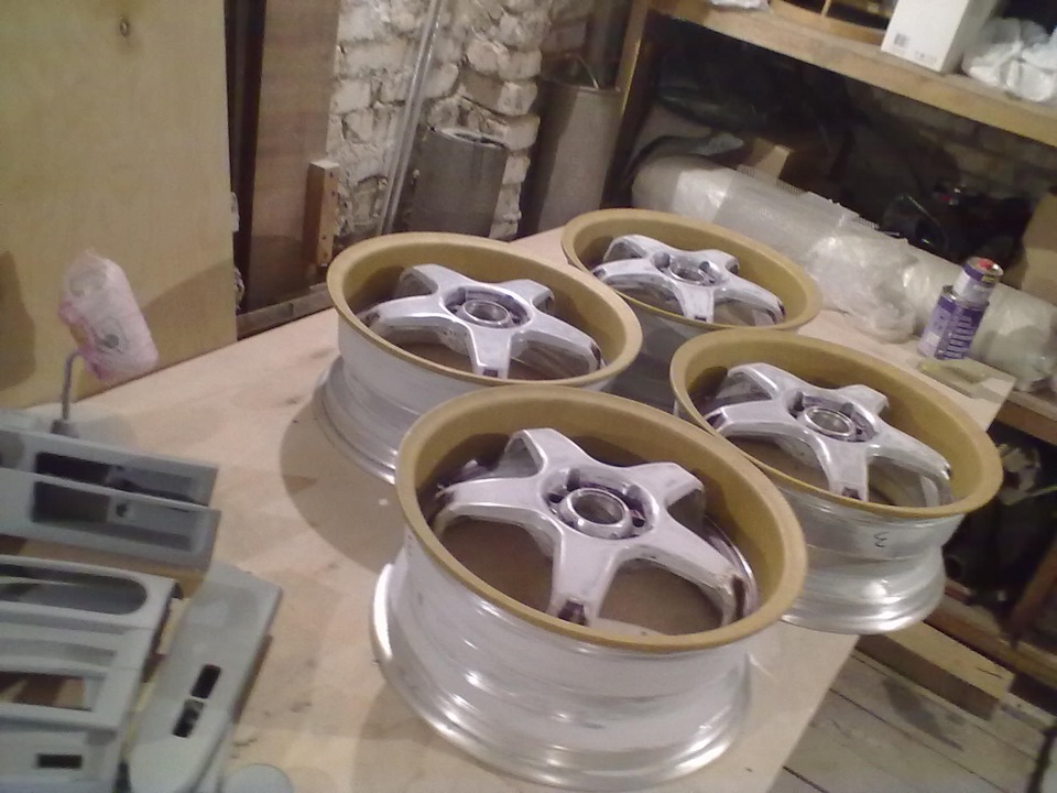 Наконец то диски дочищены! — Lada Приора седан, 1,6 л, 2009 года ...