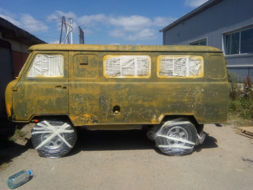 Фото в бортжурнале УАЗ 3962