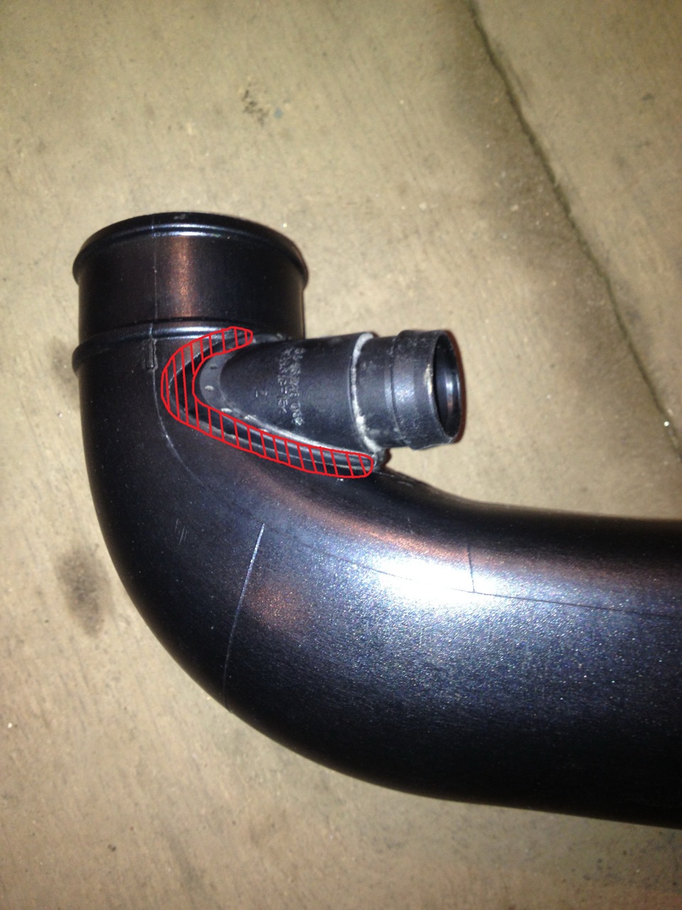 Вот здесь нужно хорошенько промазать холодной сваркой! — Skoda Octavia A5 Mk2