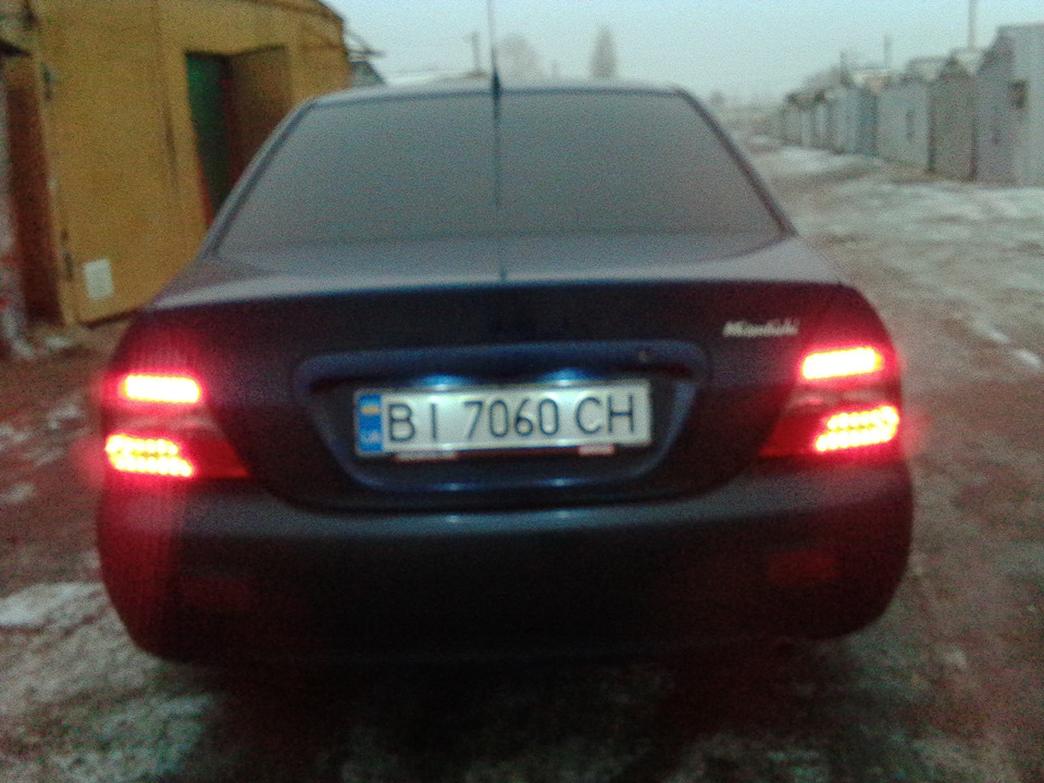 Подсветка номера — Mitsubishi Lancer IX, 1,6 л, 2007 года | аксессуары ...