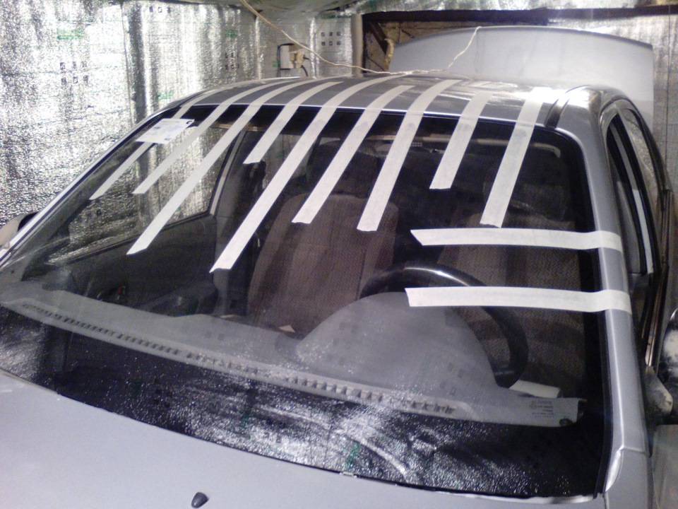Замена лобового. — Hyundai Accent (2G), 1,5 л, 2004 года | своими ...