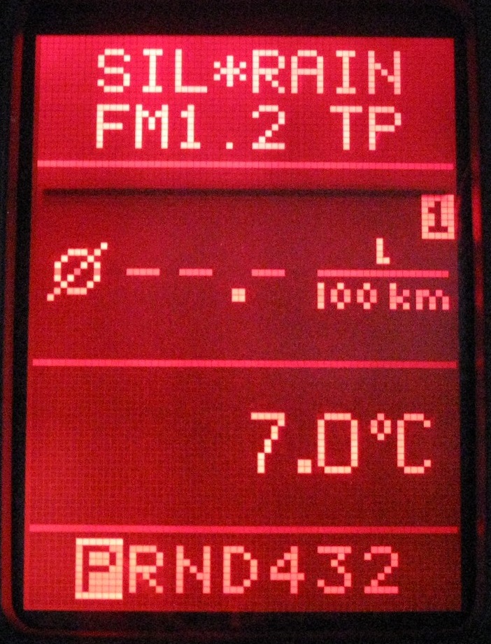 Photo from the logbook Volkswagen Passat B5