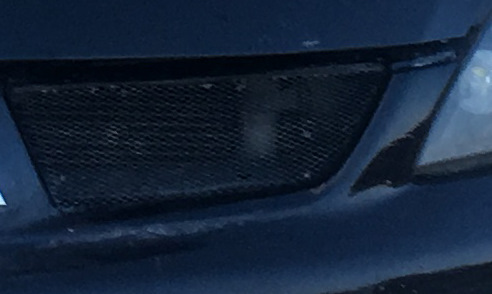 сетка для переднего бампера — Mitsubishi Lancer IX, 1,6 л, 2004 года ...